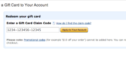 Utiliser le code Amazon sur Amazon