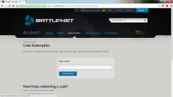 Battlenet code inwisselen via Battle.net