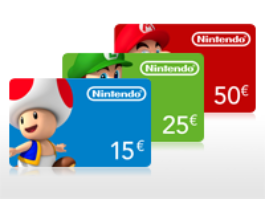 Koop je Nintendo Card online
